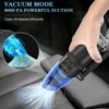 Handheld Mini Vacuum Cleaner Cordless Air Duster Remover Computer Desk Electric Air Spray Cleaner Tool,Car Vacuum Cleaner Device 3