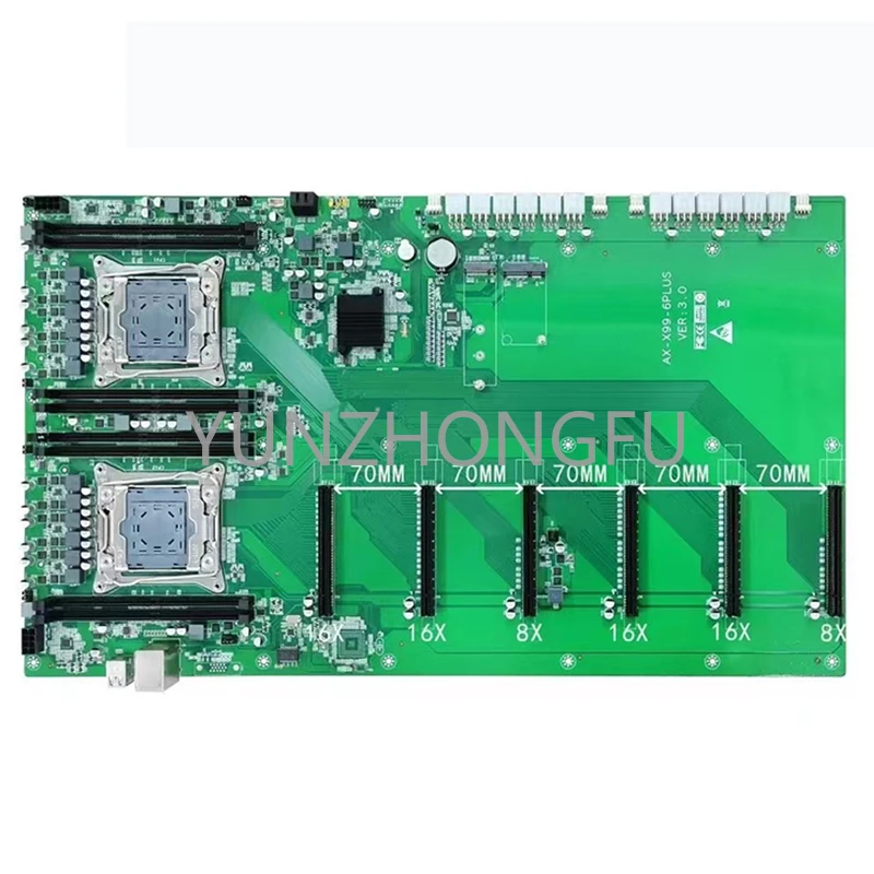 

NEW X99 Motherboards 6 GPU PC Server Parts Motherboard ATX for Desktop Computer Case X99 Motherboards