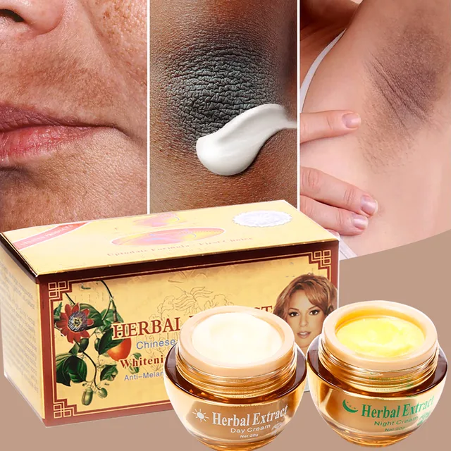 Természetes Gyógynövényfehérítő Krém, Távolítsa El A Szeplőket, Melasma, Sötét Foltos Arckrém, Az Anti -Melanin, Minden Bőrtípushoz Alkalmas - Image 5