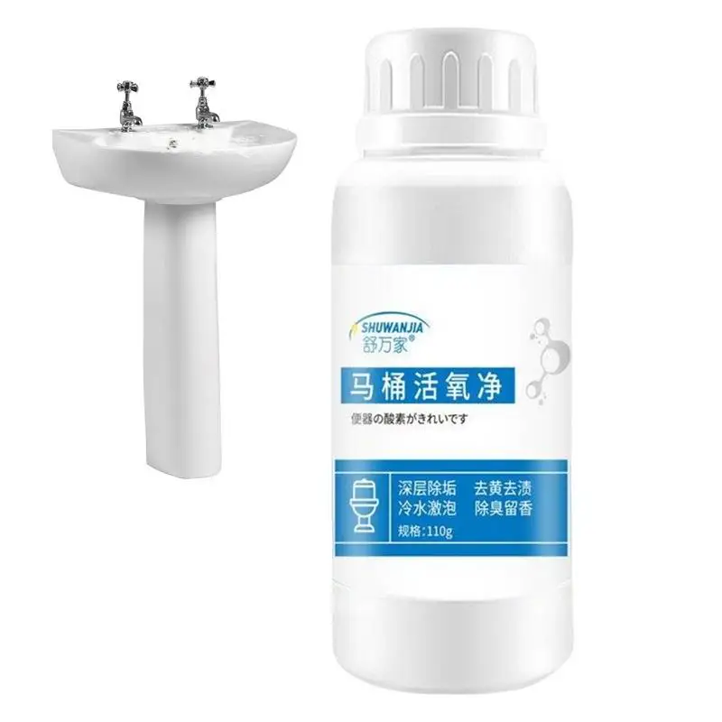 

Drain Sink Cleaner Foaming Powder Touch Free Splash Toilet Bowl Cleaner Kitchen Toilet Sewer Cleaning Powder Descaling Agent
