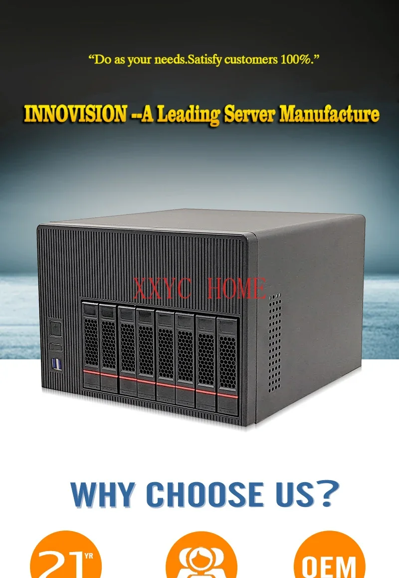 ֽ NAS 8 HDD   ̽  M-ATX , Ŭ ¥ ,  Ǹ
