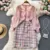 2023-New-Women-s-Pink-Lace-Patchwork-Tweed-Dresses-Spring-High-End-O-Collar-High-Waist.jpg