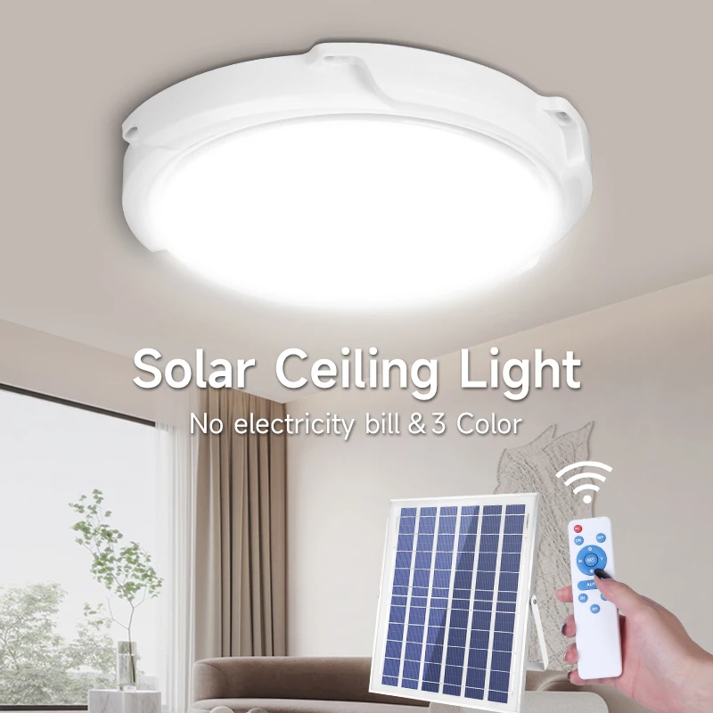 Solar-Ceiling-Light-Dimmable-60W-100W-200W-IP65-Waterproof-Modern-Led-Ceiling-Lamp-For-Living ...