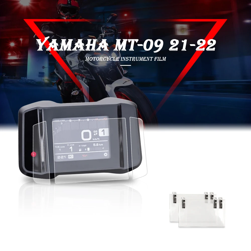 

Motorcycle Screen Protector sticker Instrument Film Screen Dashboard Protection For Yamaha MT-09 MT09 MT 09 2021 - 2022