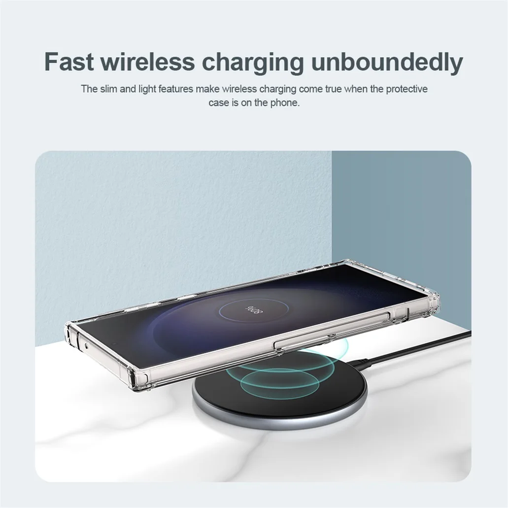 Nillkin Clear MagSafe Magnetic Case for Samsung Galaxy S23 Ultra description image 13