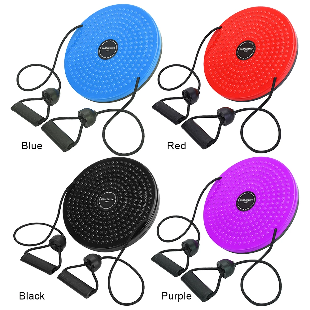 Waist Twisting Disc with Handles Ab Twister Board Massage Foot Sole Waist Trainer for Exercise Body Shaping
