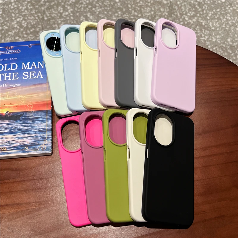 Premium Luxury Liquid Silicone Shockproof Back Cover