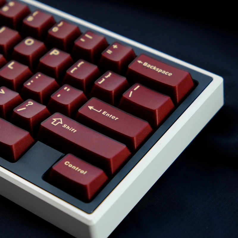Echome-romã Keyboard Cap Grupo Tema Wine Abs Dupla Camada Translúcido Perfil Cereja Keycap para Teclado Mecânico - Imagem 2