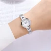 fashion small dial rhinestone quartz women lady bracelet watch 1