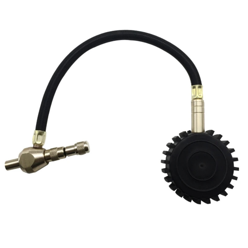 

Манометр шинный 2 в 1, профессиональный измеритель давления в шинах с дефлятором, 75 фунтов на квадратный дюйм, со специальным патроном, для внедорожных колес 4 х4