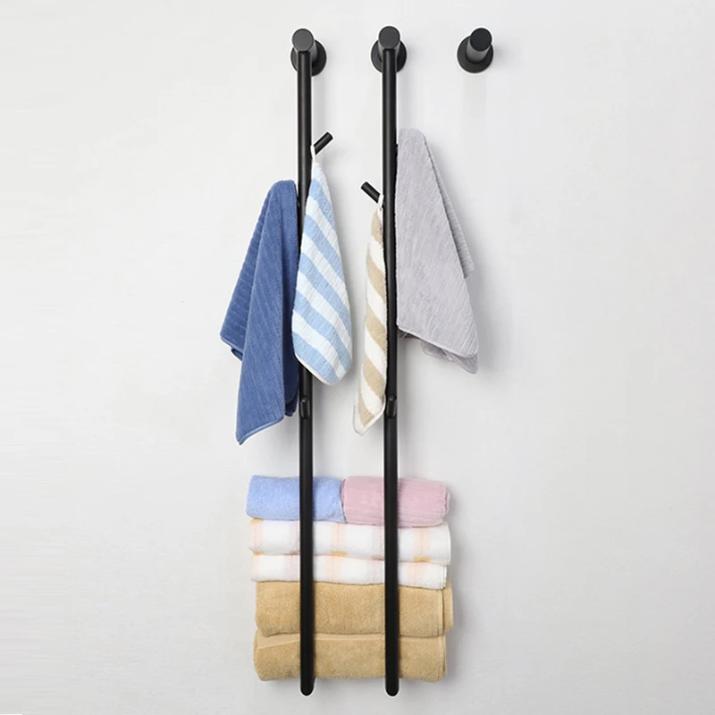 Electric Towel Rack Heating Towel Holder Thermostatic For Bathroom