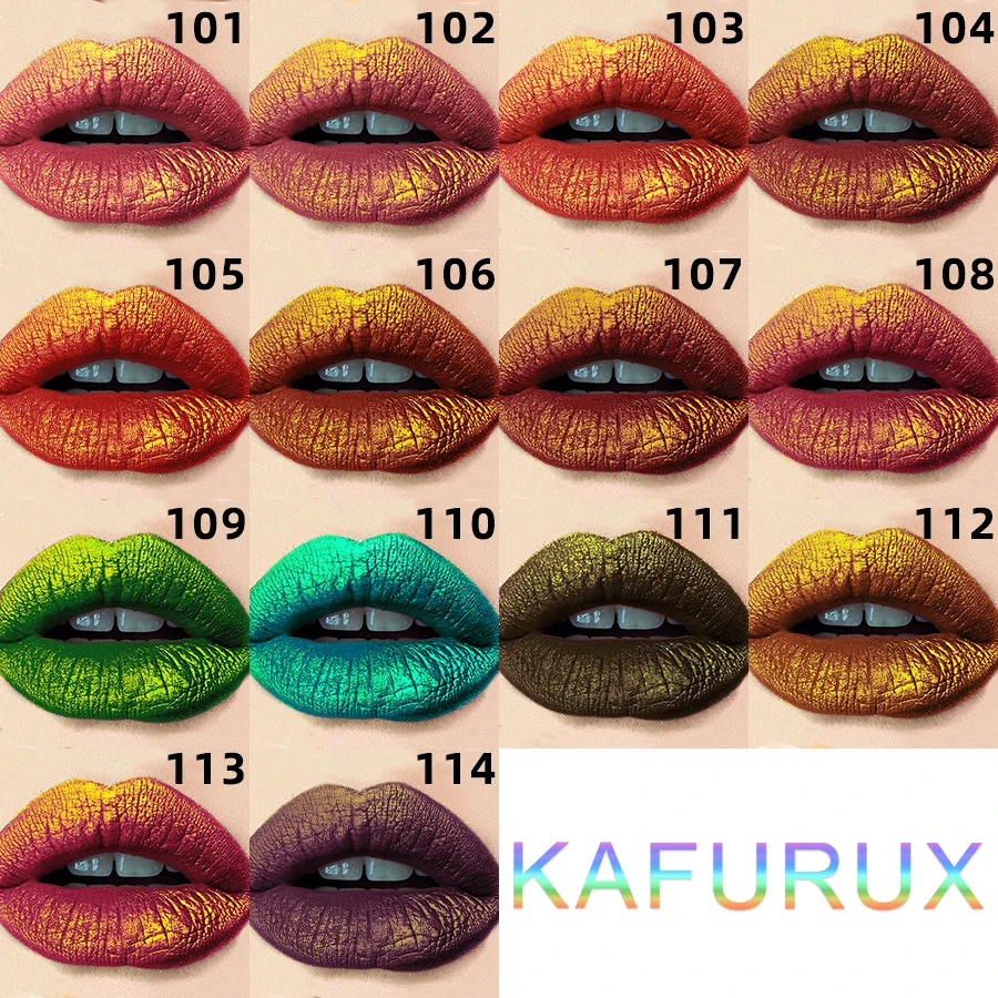 Vibrant Glitter Lip Glaze Collection - Hydrating Metallic Lip Tint