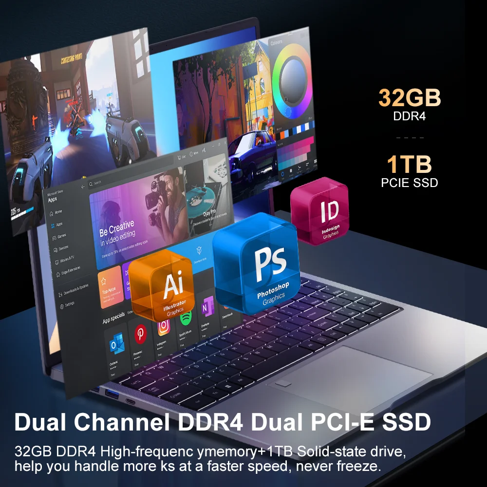 Ninkear N16 Pro Gaming Laptop 13th Intel i7-13620H 16-inch 2.5K