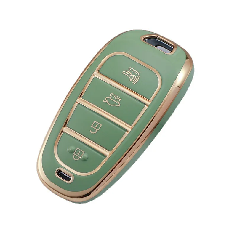 Custodia per chiave Auto in Tpu a 4 pulsanti per Hyundai Santa Fe Tucson 2022 NEXO NX4 Atos Solaris Prime portachiavi accessori Auto 6 Custodia per chiave Auto in Tpu a 4 pulsanti per Hyundai Santa Fe Tucson 2022 NEXO NX4 Atos Solaris Prime portachiavi accessori Auto - S36f8b4090178465c99e0c5020c42a8b0h