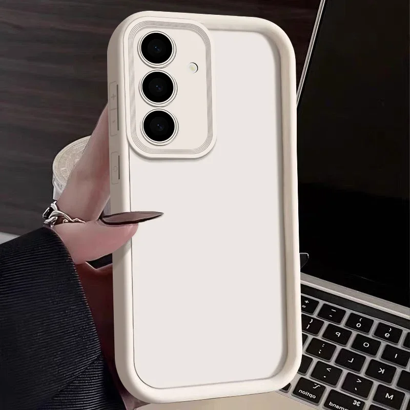 Candy Color Soft TPU Phone Case - Enhanced Protection and Style