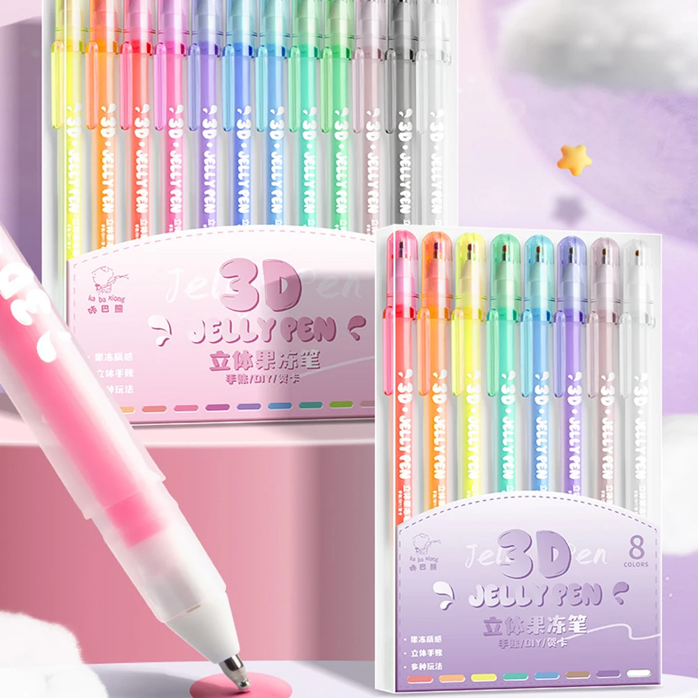 Glaze様　　オーダー専用ページ 12pcs Glaze 3D Ink Pen Gelly Roll Gel Pens 1mm Bold