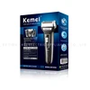 Kemei Km-6558 Multifunctional Waterproof 3 In 1 Cutter Head Usb Men Shaver Electric Kemei Electric Shaver 5