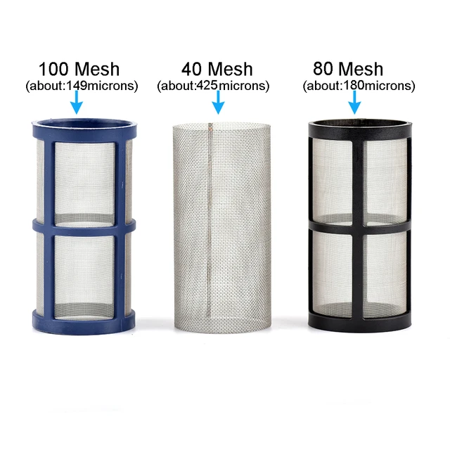 40/80/100 Mesh Huzalhálózat Hálószűrő Szűrő Mezőgazdasági Szerszámokhoz Akváriumkertek Drip Öntözőrendszer Szűrőszerelvények - Image 2
