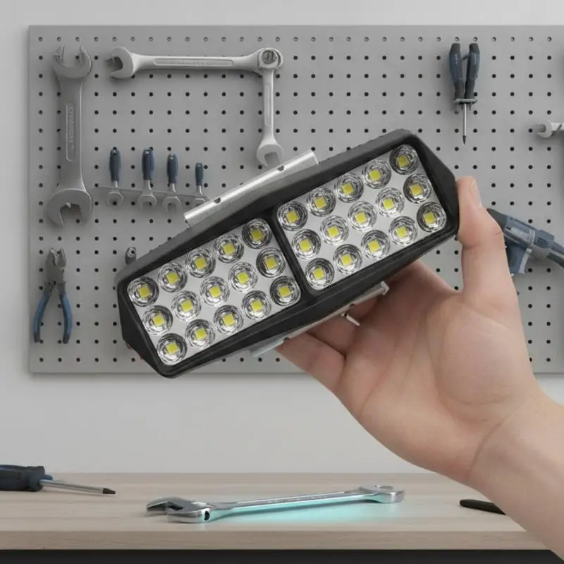 Faro per Bici Elettrica E-Bike 30 LED Alta Luminosità Impermeabile 12V-80V per Pendolarismo Quotidiano e Ciclismo - immagine 6
