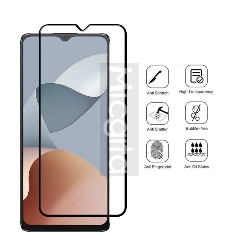 Premium Full Cover Tempered Glass Screen Protector - 9H Anti-Scratch Film