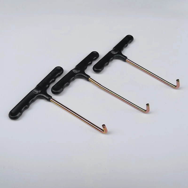 

New 1 Piece Trampoline Spring Pull Tool Trampoline T Hook Tool Tent Peg Puller Extractor for Outdoor 11cm
