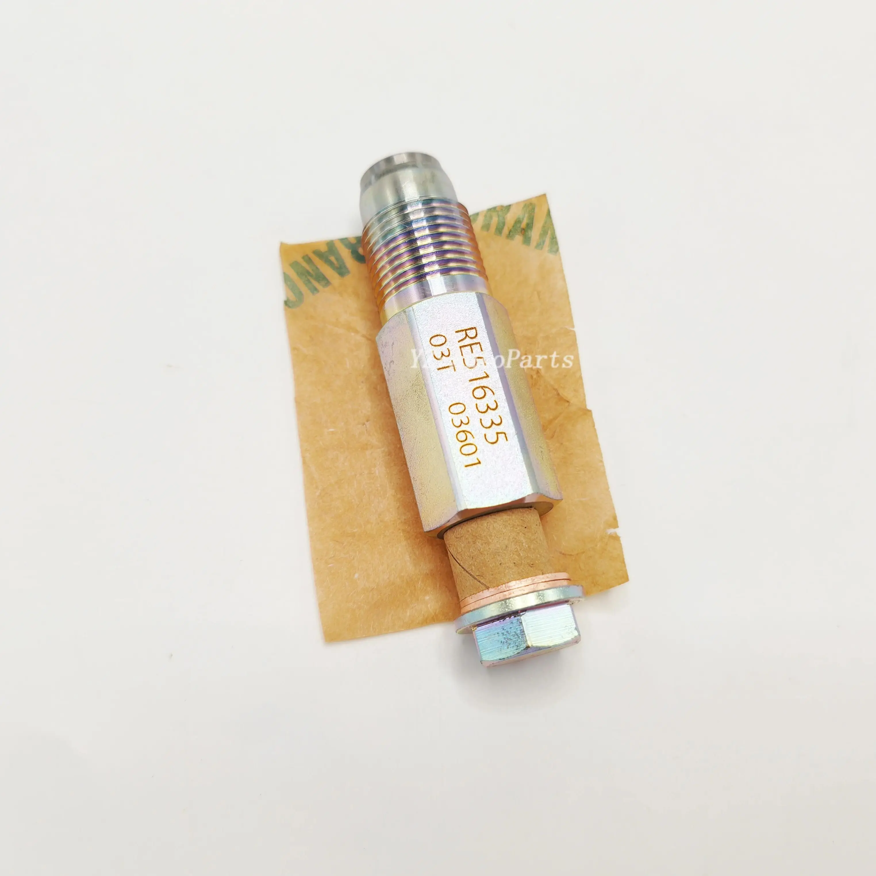 RE516335 Fuel Common Rail Pressure Relief Valve For John Deere