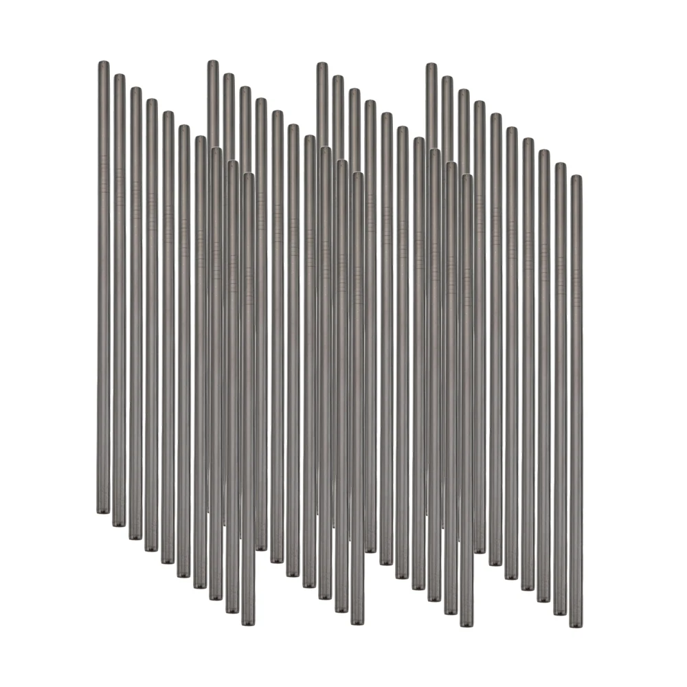 Reusable Stainless Steel Drinking Straws Set, 40-Piece Party & Beverage Accessory Collection