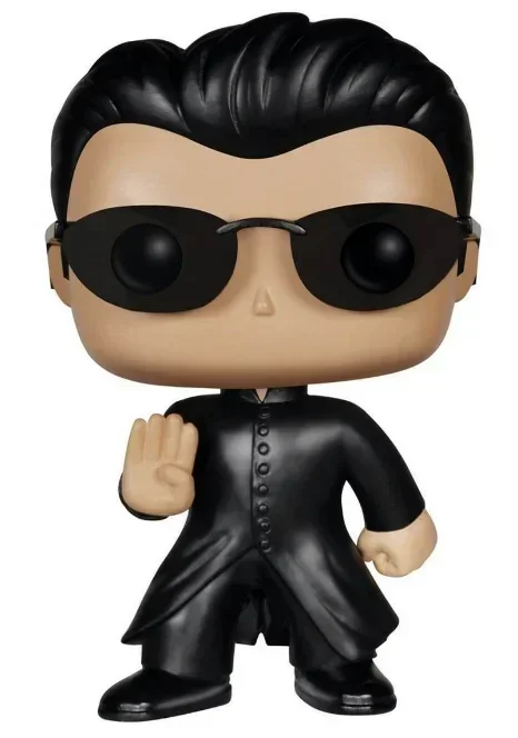 Figuras de acción Funko POP New Matrixed Trinity 160# Agent Smith 158# Neo 157# Vinly Colección de juguetes modelo