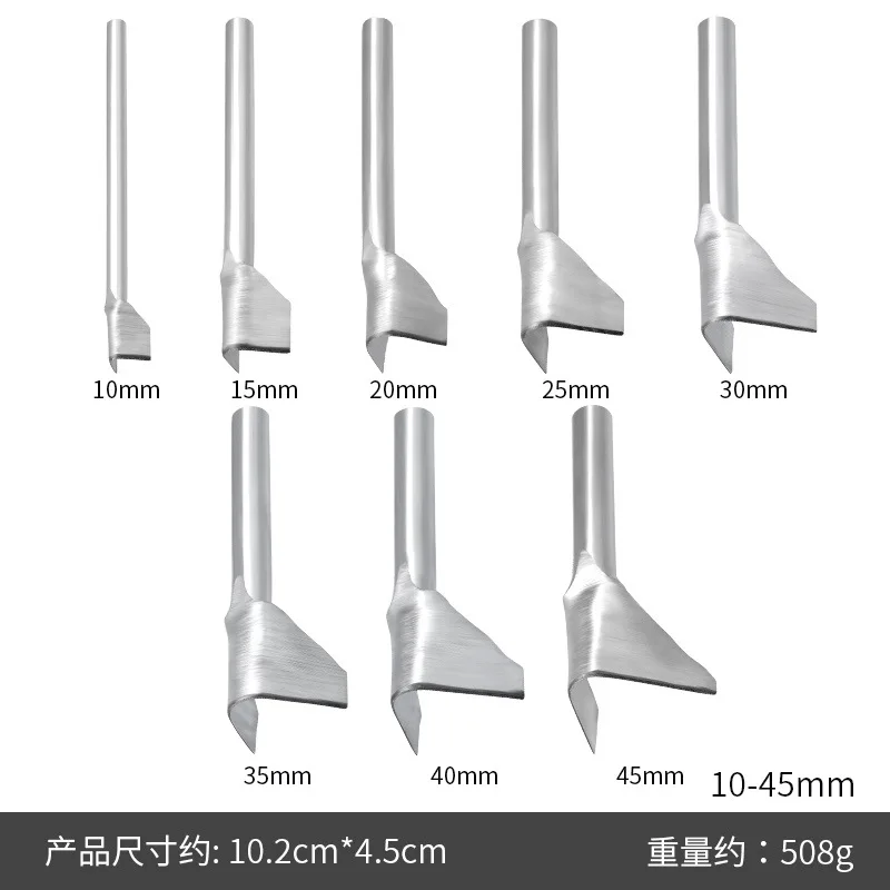 Steel V Shape Leather Craft Punch Tool for Belt Strap Bags