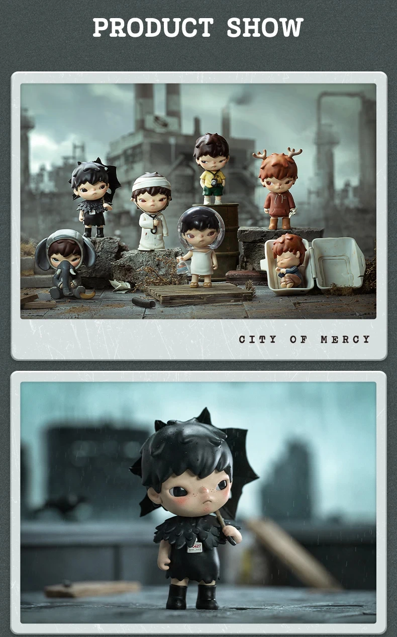 Hirono City of Mercy Series Blind Box | Cute Anime Figure Mystery Box – Not Official