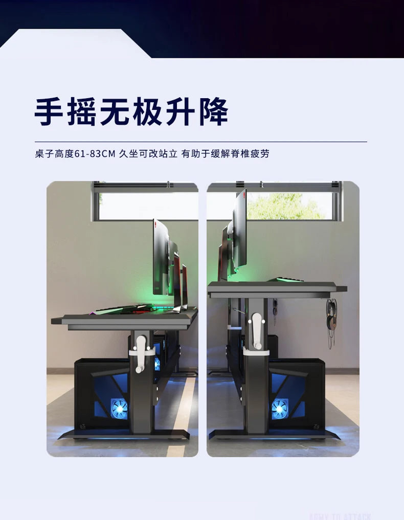 Description Picture 5 of itemComputer Study Office Desk Bedroom Standing Reception Workstation Office Desk Student Scrivania Cameretta Modern Furniture