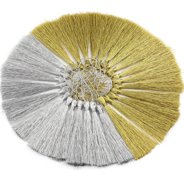 20 Nappe Decorative Multicolore In Poliestere 21,5 Cm - Ciondoli Fatti A Mano Per Portachiavi, Segnalibri, Creazioni Gioielli Fai-da-te
