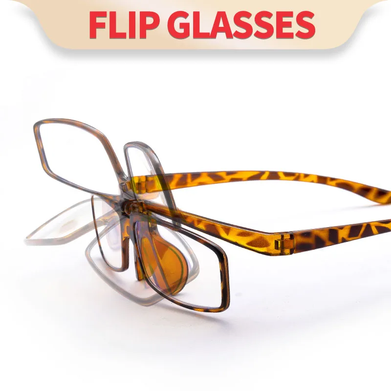 

New anti-blue anti-fatigue clamshell reading glasses Fashion portable PC old light glasses spot men's and women's reading glasse