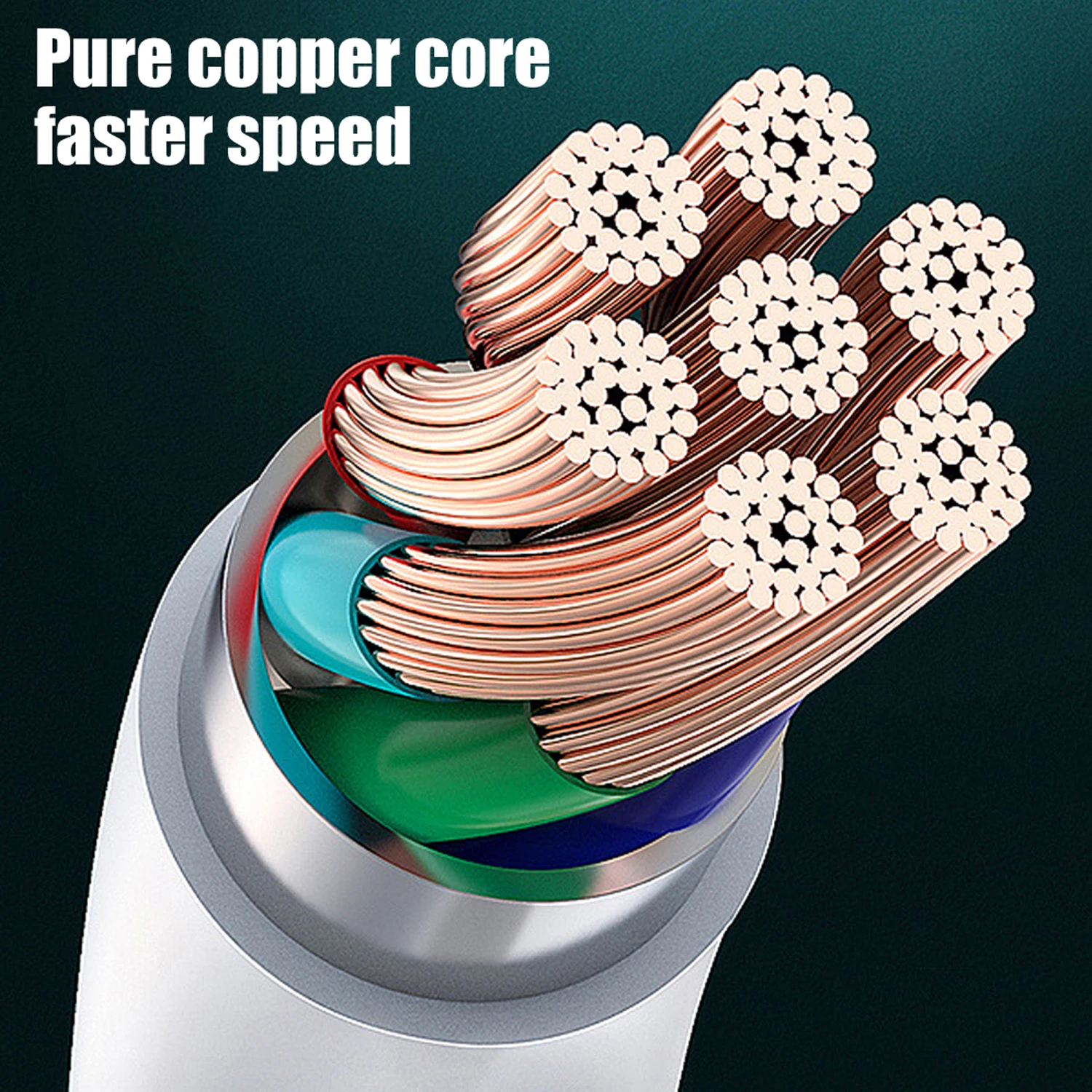 USB C To Type-C Fast Charging Cables 100W Nylon Braided Data Line for iPhone 17 16 15 Samsung Xiaomi Dual Type C Charger Wire