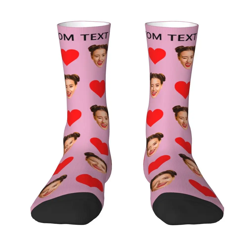 Personal Custom Avatar Printed Socks Cozy Sport Middle Tube Socks Cotton for Unisex Birthday Present 1 S36fa25a2a1cc424284437a4ddd370f01i