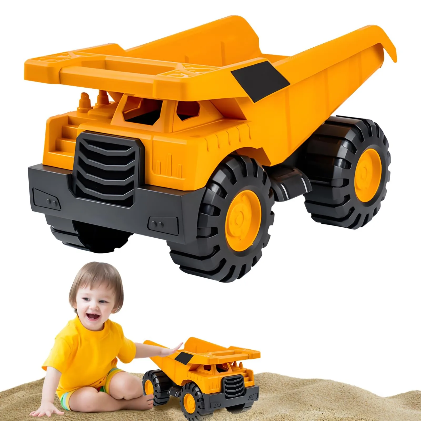 Excavator Truck Model Toy Engineering Vehicle Toddler Early Education Construction Vehicles Truck Boys Gifts - 4