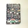 Friends Central Perk Passport ID Card Holder PU Leather Covers Unisex Travel Accessories Multi Use Wallet 1