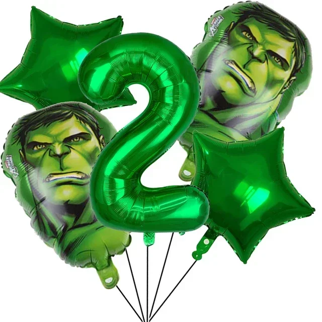 Avengers Hulk Birthday Party Supplies - Superhero Cups Plates Napkins Balloons