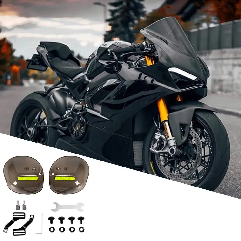 For Protective Cover Motorcycle Hand Guards Motorcycle Parts Rainproof Road Glide Hand Guards Motorcycle Wind Deflector Road
