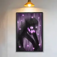 black Ender Dragon game Enderman Poster Prints Wall Art Painting Picture Gift Living Room Bar Restaurant Dec Sticker Large 6