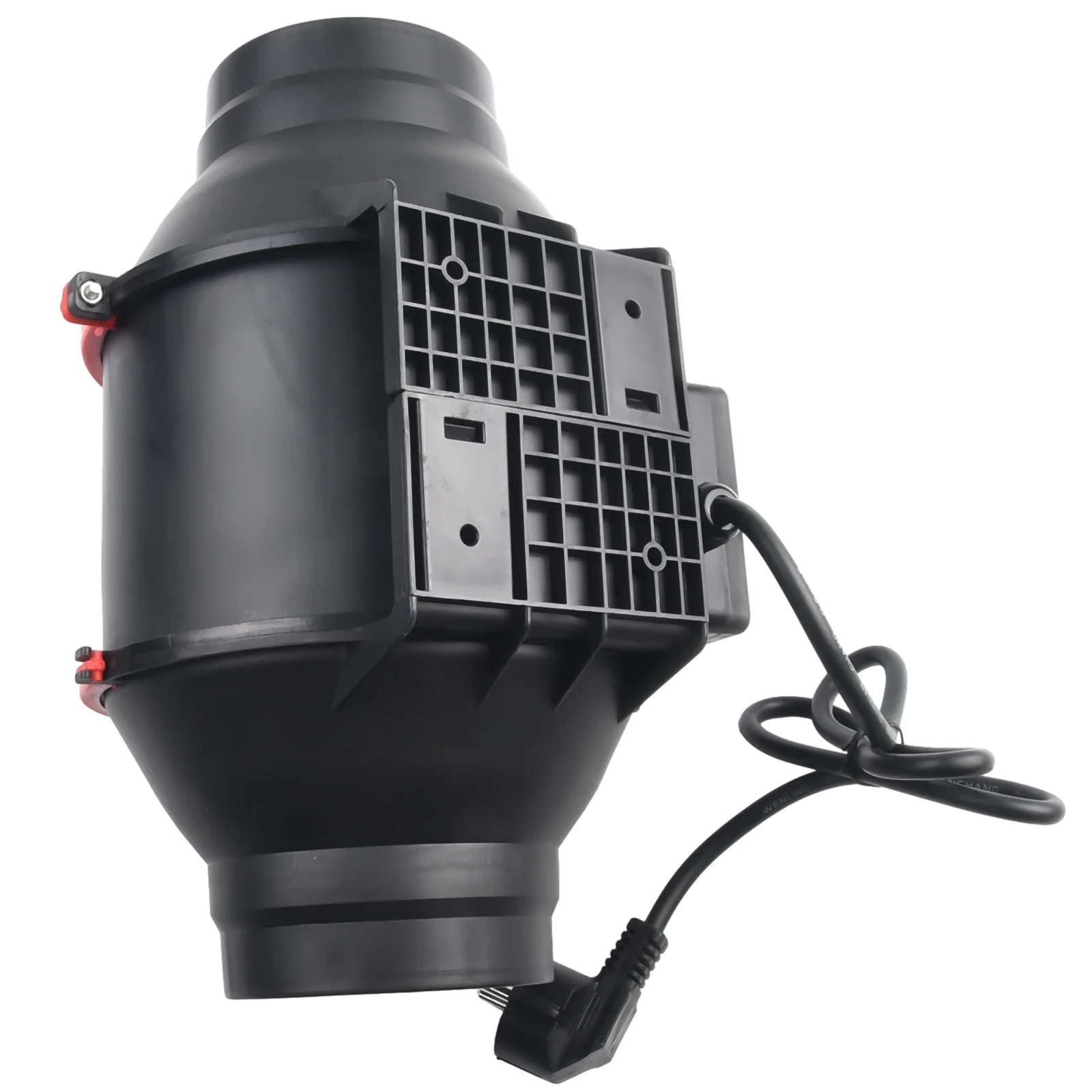 1Pcs Flue Fan 100mm Speed Control Mixed Flow Inline Fan 45W 48W 220V Exhaust Fans ventilation fan