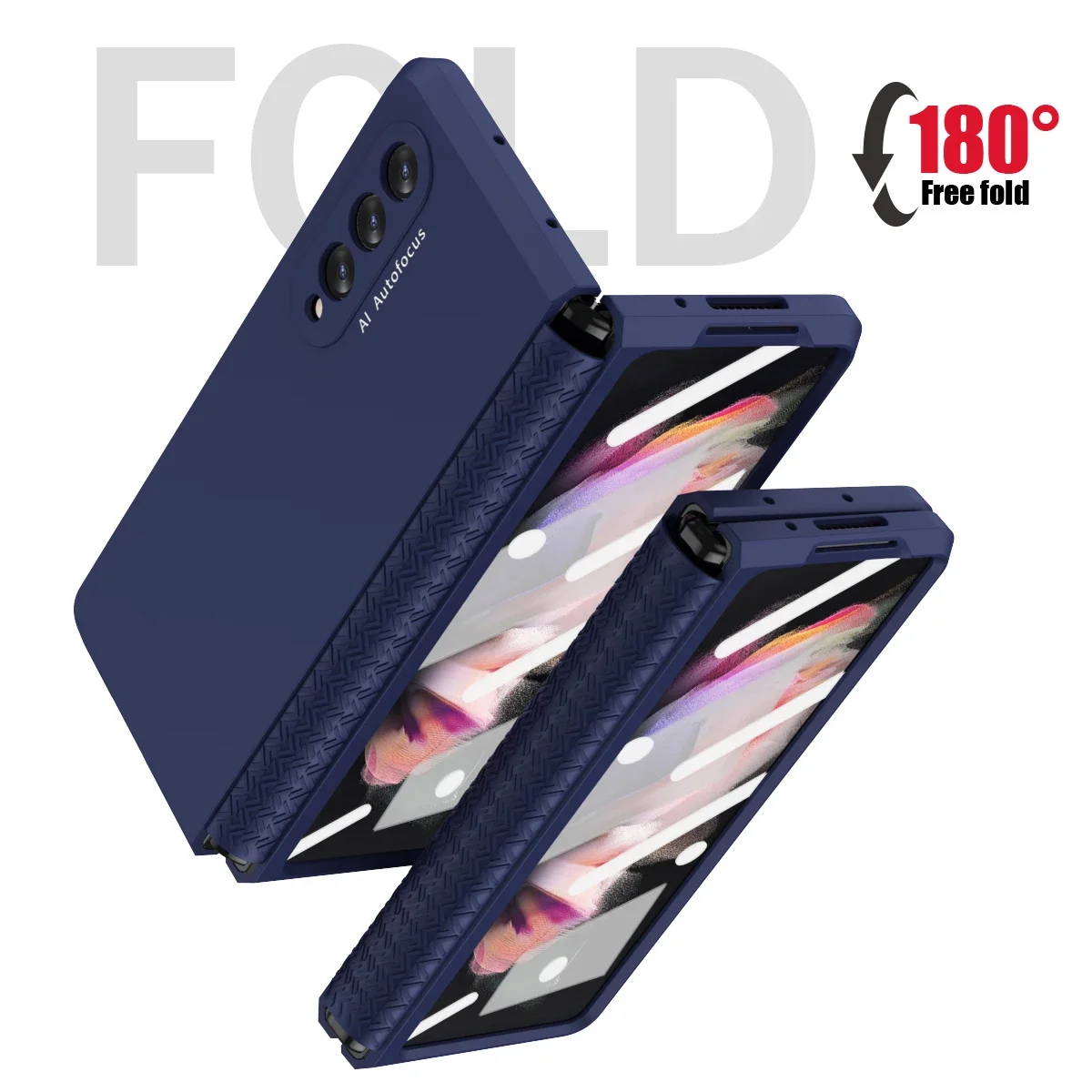 Per Samsung Galaxy Z Fold 5 Custodia Per Galaxy Z Fold 4 Fold 3 Fold 2 Custodia In Tpu Leggera Di Lusso Comoda Custodia A Copertura Totale Touch