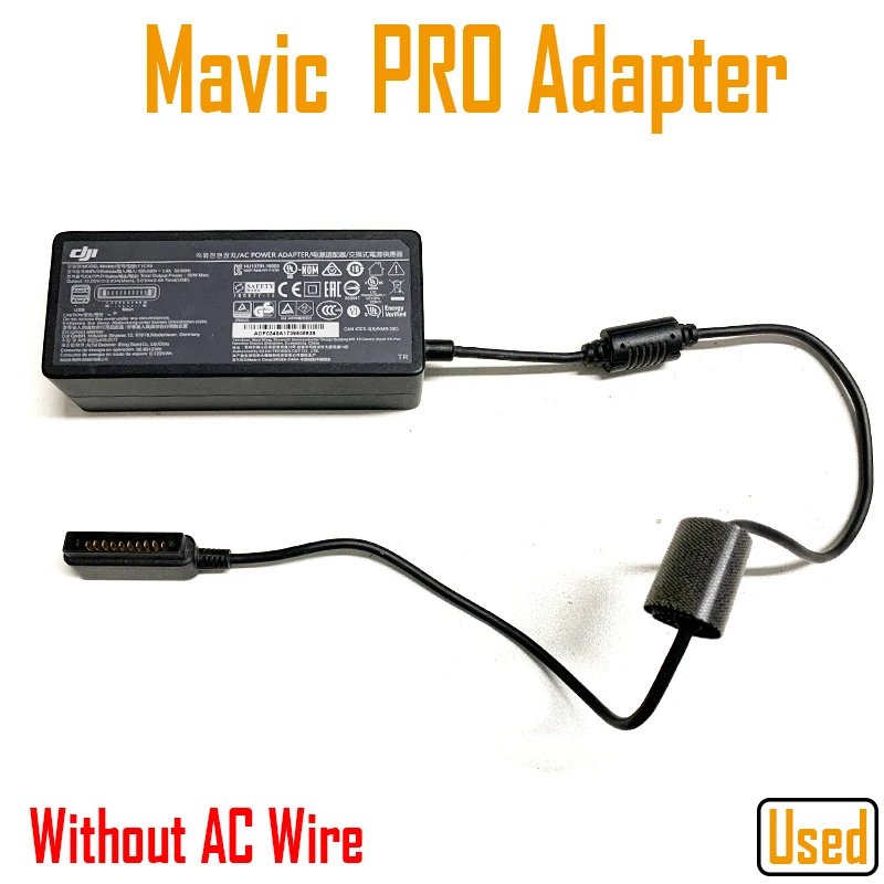 Original Mavic Pro AC Charger Spark AC Power Adapter Phantom 3 Series 4 Series Mini Mavic 3 Hubs DJI Air drone repair parts,drone battery charger