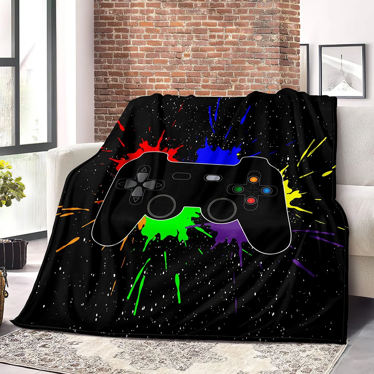 

3D Gamepad Print Blanket