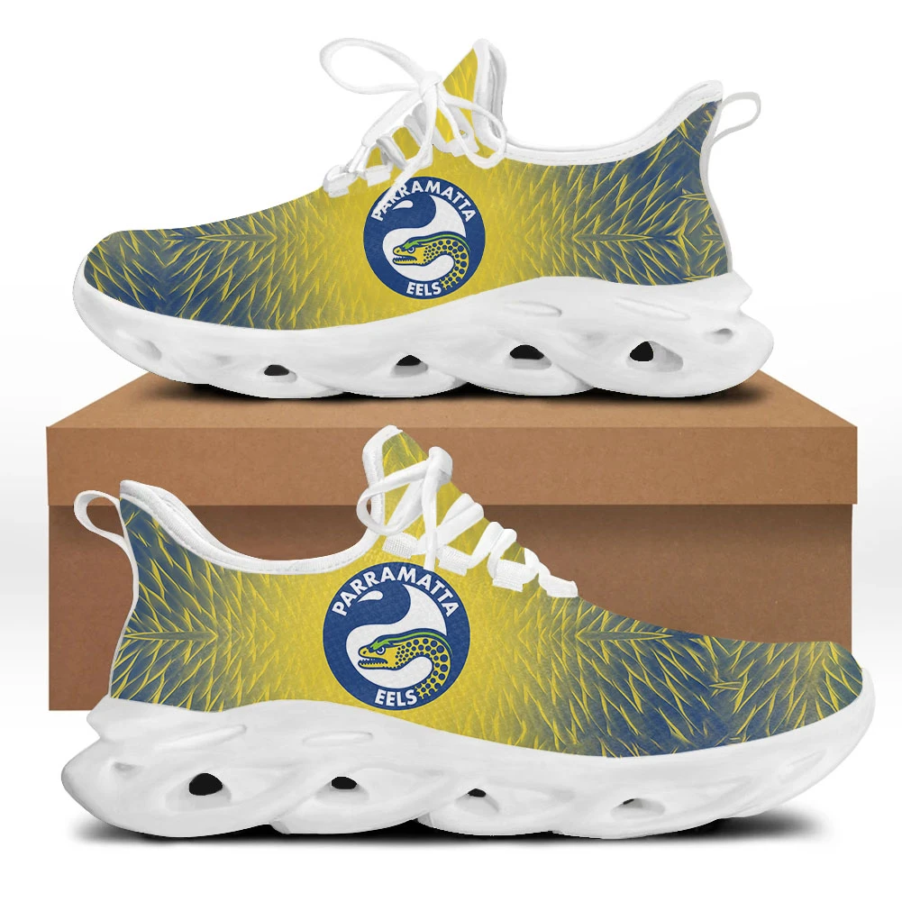 Parramatta Eels Australian Rugby Flats Sneakers Mens Womens Sports