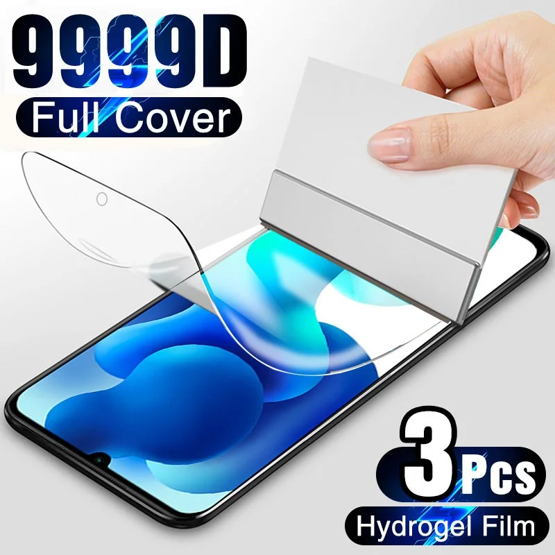 Pellicola Idrogel 3 Pezzi Per Nokia G10 G20 G30 G50 G11 G21 X10 X20 C10 C20 C30 Pellicola Proteggi Schermo Per Nokia G11 G21 G22