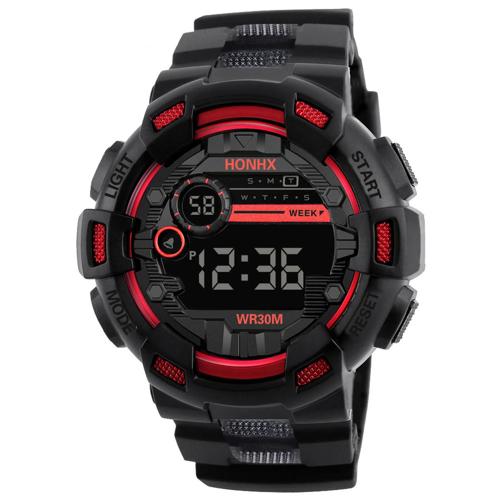 2022 Fashion Men's LED Digital Watch Date Sport Outdoor Electronic Watch for Men Shockproof Military Watches relogio masculino