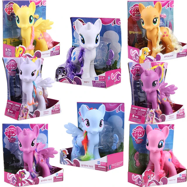 22Cm Little Pony Speelgoed Zeldzaamheid Jack Rainbow Dash Prinses Celestia Action Figure Collection Model Pop Voor Kinderen geschenken _ AliExpress Mobile