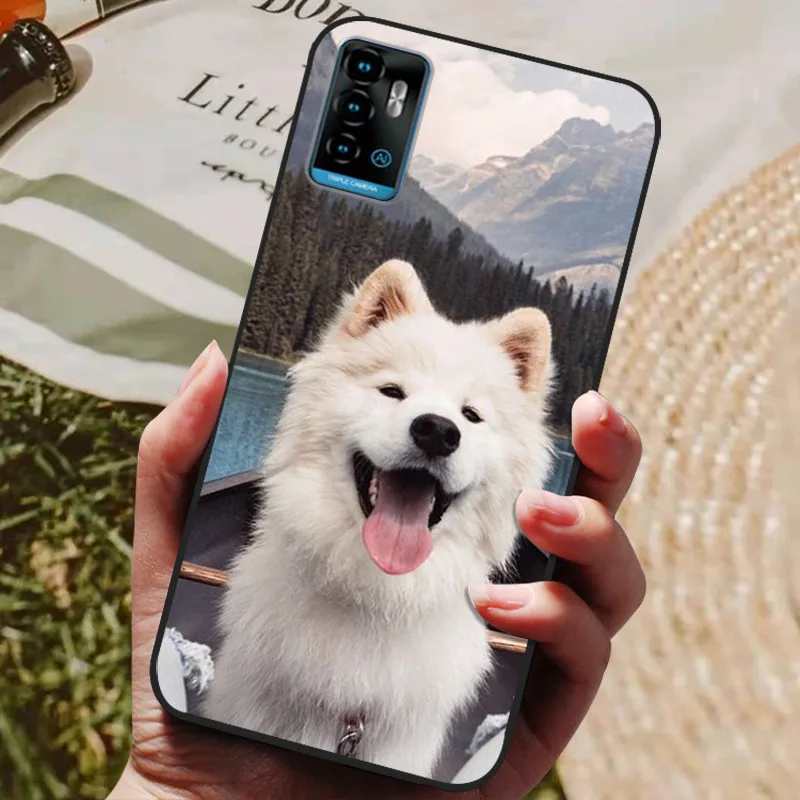 Fashion Soft Black Silicone Phone Cover - Elegant Bumper Coque s