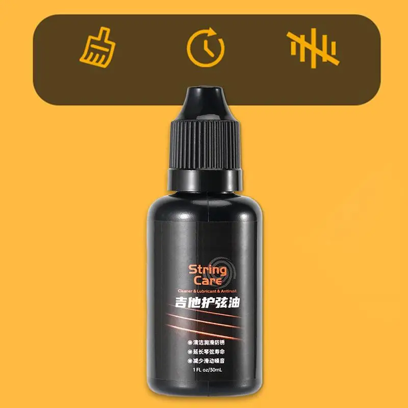 Guitar Fretboard Lubrication Oil String Cleaner For Bass Viola